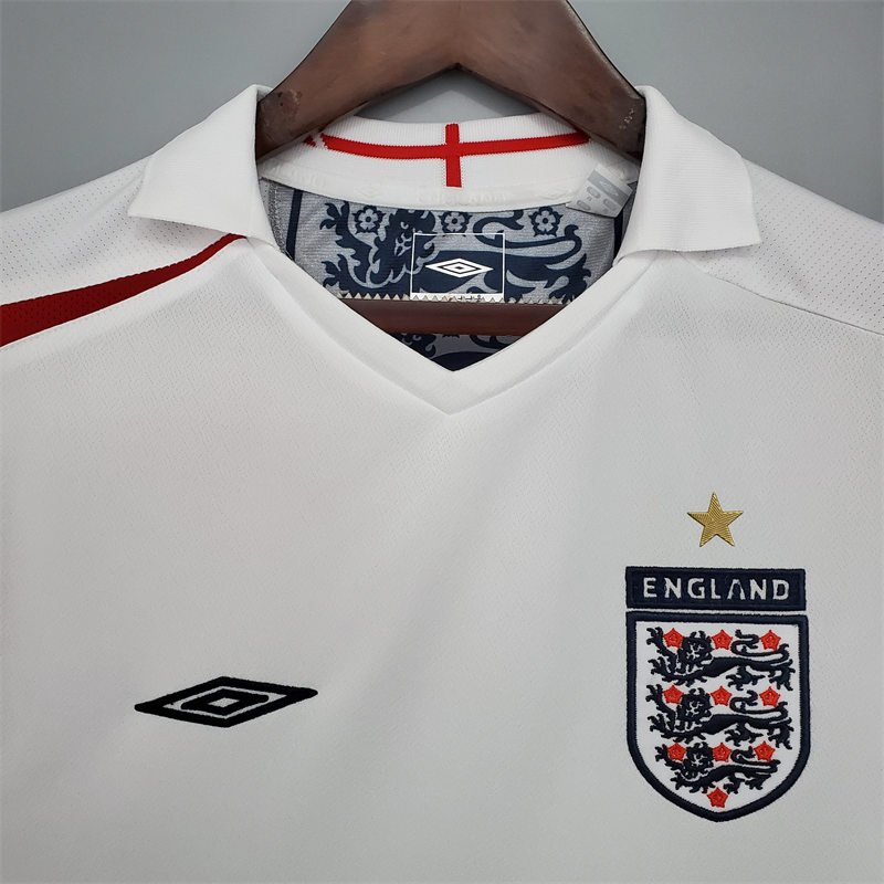 20210707_040339 2006 England Home Kit Retro Jersey Football Shirt - Image 2