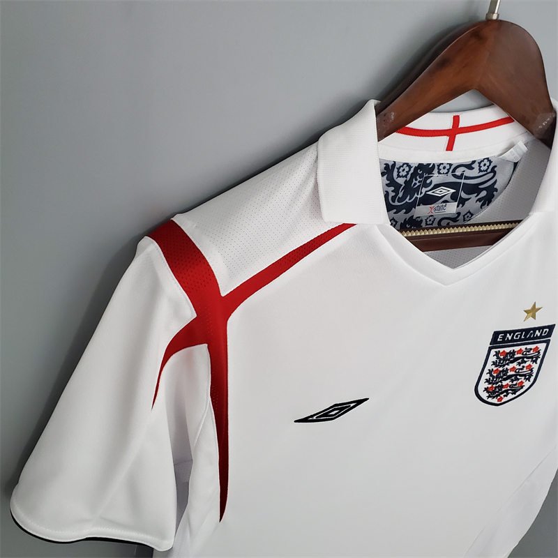 20210707_040348 2006 England Home Kit Retro Jersey Football Shirt - Image 4