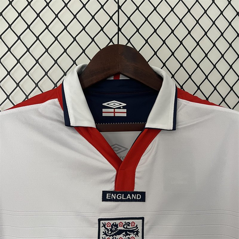 IMG_2032.JPG 2004 England Home Kit Retro Jersey Football Shirt - Image 2