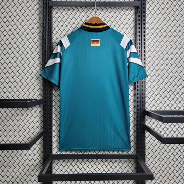 empty-placeholder.webp (2) 1996 Germany Away Kit Retro Jersey Football Shirt - Image 2