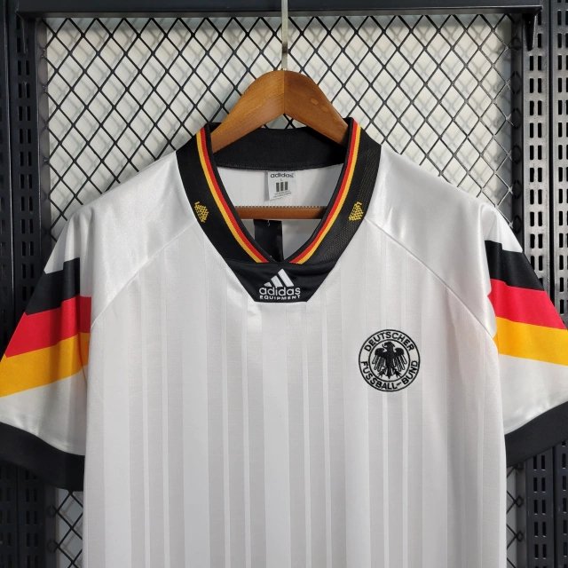 empty-placeholder.webp (5) 1992 Germany Home Kit Retro Jersey Football Shirt - Image 6