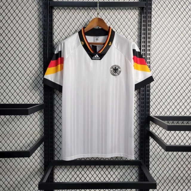 empty-placeholder.webp 1992 Germany Home Kit Retro Jersey Football Shirt - Image 1