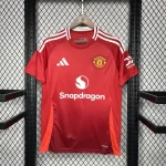 24-25 Manchester United Home Jersey (Fans Version) Football Shirt