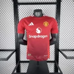 24-25 Manchester United Home Jersey (Player Version) Football Shirt