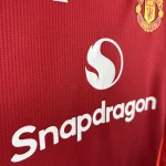 24-25 Manchester United Home Jersey (Player Version) Football Shirt - Image 5