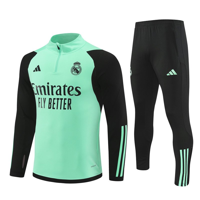 0 (1) Tracksuit Real Madrid Training Kit (Top and Pant)-ASD#RM15 - Image 1