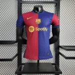 [Player Version] 24-25 Barcelona Home Kit Jersey Football Shirt