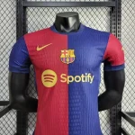 [Player Version] 24-25 Barcelona Home Kit Jersey Football Shirt - Image 3