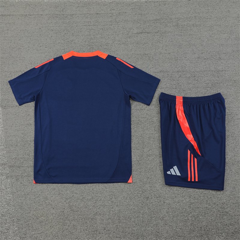 1 (2) Manchester United Training Kit (Top+Shorts)-ASD#MU019 - Image 4