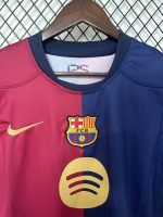 [Fans Version] 24-25 Barcelona Home Kit Jersey Football Shirt - Image 5