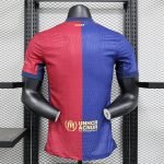 [Player Version] 24-25 Barcelona Home Kit Jersey Football Shirt - Image 2