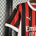 [Fans Version] 24-25 AC Milan Home Kit Jersey Football Shirt - Image 5
