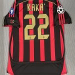 Kaka#22 AC Milan Home Kit Retro Jersey Football Shirt 06-07 YH