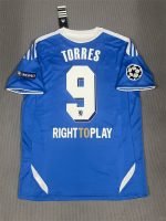 Torres#9 Chelsea Home Kit Retro Jersey 11-12 Football Shirt YH