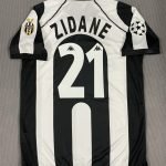 Zidane#21 Juventus Home Kit Retro Jersey 97-98 Football Shirt YH