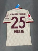 Müller#25 Bayern Munich Away Kit Jersey [Player Version] Football Shirt 24-25 YH