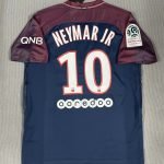 Neymar JR #10 PSG Away Kit Retro Jersey 17-18 Football Shirt YH