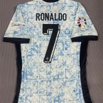 Ronaldo#7 Portugal Away Kit Jersey Football Shirt 24-25 YH