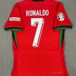 Ronaldo#7 Portugal Home Kit Jersey Football Shirt 24-25 YH