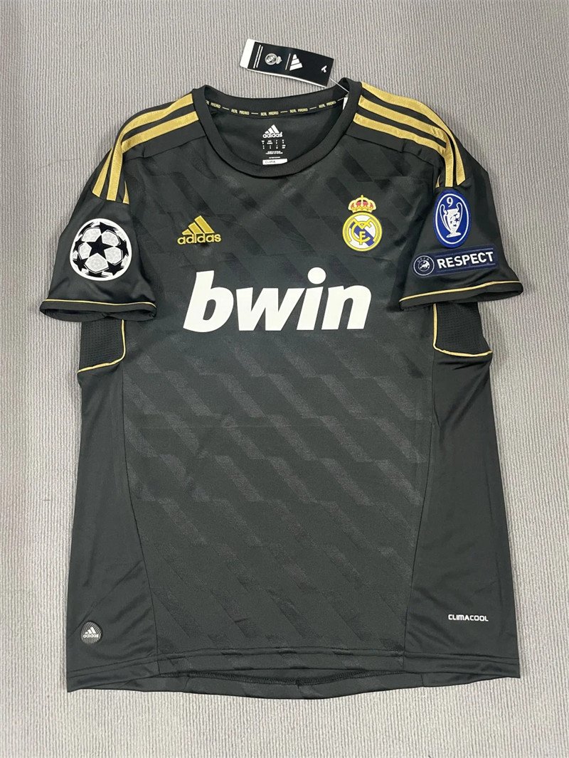 2 Ronaldo#7 Real Madrid Away Kit Retro Jersey 11-12 Football Shirt YH - Image 2