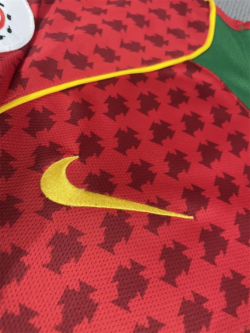 20241111_113959_037 Ronaldo#17 Portugal Home Kit 2004 Retro Jersey Football Shirt YH - Image 4