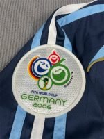 Messi#19 Argentina Away Kit 2006 World Cup Retro Jersey Football Shirt YH - Image 6