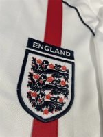 Beckham#7 02 World Cup England Home Kit Retro Jersey Football Shirt YH - Image 4