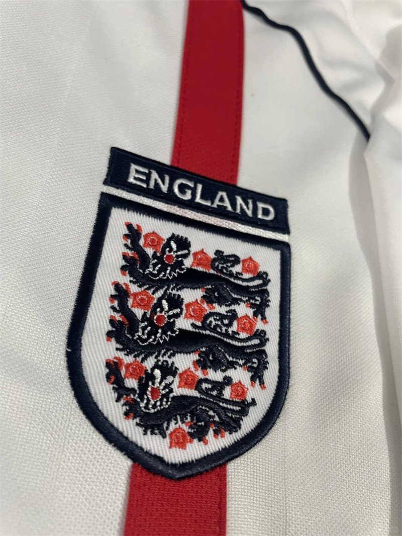 20241111_114049_073 Beckham#7 02 World Cup England Home Kit Retro Jersey Football Shirt YH - Image 4