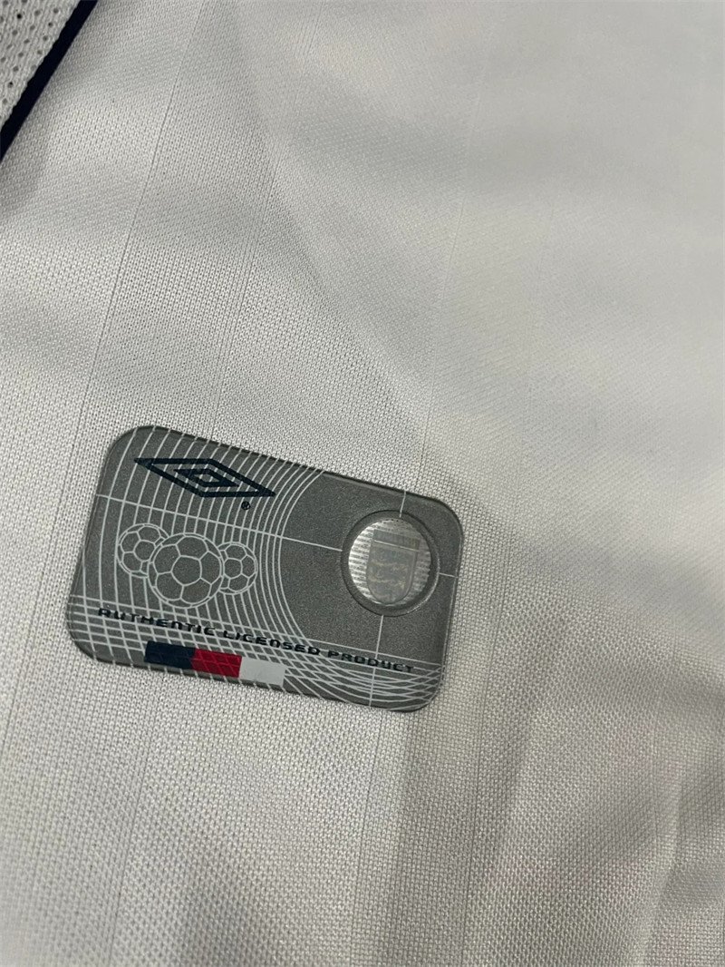 20241111_114049_079 Beckham#7 02 World Cup England Home Kit Retro Jersey Football Shirt YH - Image 10