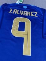  Álvarez#9 Argentina Away Kit Jersey Football Shirt 24-25 YH - Image 3