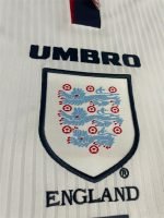 Beckham#7 1998 World Cup Home Kit Retro Jersey Football Shirt YH - Image 4