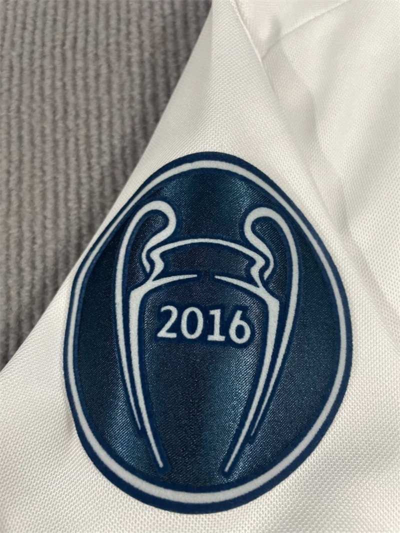 6 Ronaldo#7 Real Madrid Home Kit Retro Jersey 16-17 Football Shirt YH - Image 6