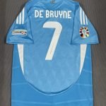 De Bruyne#17 Belgium Away Kit Jersey Football Shirt 24-25