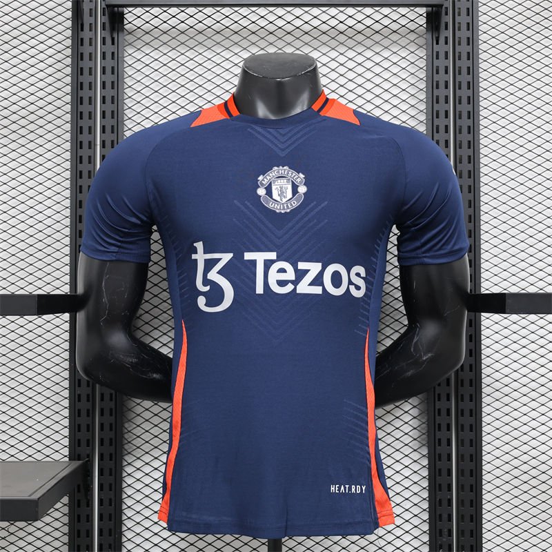 0 (1) 25-26 Manchester United Kit Jersey (Player Version) Football Shirt Man03 - Image 1