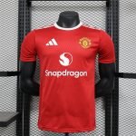 25-26 Manchester United Kit Jersey (Player Version) Football Shirt Man09