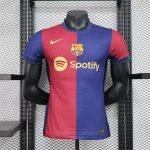 24-25 Barcelona Home Kit Jersey [Player Version] Football Shirt