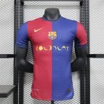 24-25 Barcelona Home Kit Jersey [Player Version] Football Shirt