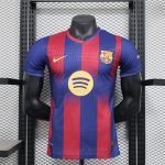 25-26 Barcelona Home Kit Jersey [Player Version] Football Shirt