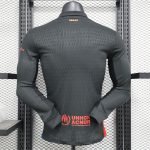 24-25 Barcelona Away Kit Long Sleeve Jersey [Player Version] Football Shirt - Image 2