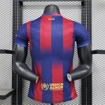 25-26 Barcelona Home Kit Jersey [Player Version] Football Shirt - Image 2