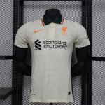 21-22 Liverpool Away Kit [Player Version] Jersey Football Shirt