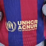 25-26 Barcelona Home Kit Jersey [Player Version] Football Shirt - Image 3
