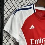 24-25 Kids Arsenal Home Jersey Football Kit Size 16-28 - Image 2