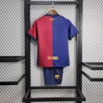 24-25 Kids Barcelona Home Kit Jersey Football Size 16-28 A - Image 2