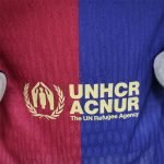 24-25 Barcelona Home Kit Jersey [Player Version] Football Shirt - Image 4