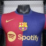 24-25 Barcelona Home Kit Jersey [Player Version] Football Shirt - Image 10