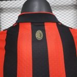 AC Milan Kit 125th Jersey [Player Version] Football Shirt - Image 5