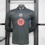 24-25 Barcelona Away Kit Jersey Long Sleeve [Player Version] Football Shirt