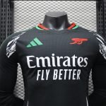 24-25 Arsenal Away Kit Long Sleeve Jersey (Player Version) Football Shirt - Image 7