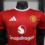 25-26 Manchester United Kit Jersey (Player Version) Football Shirt Man09 - Image 7